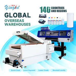 Yinghe เครื่องเขย่า Dtf I3200/XP600ส่งตรงจากโรงงาน60ซม. เครื่องพิมพ์เสื้อยืดแบบหมุนเป็นม้วนอัตโนมัติ2หัวซอฟต์แวร์พิมพ์สี1ปี - Product Image 2