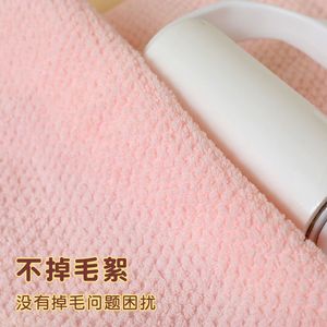 Children's Face Towels Pure Cotton Cartoon Embroidery 25x50 Cm Quick Drying Home Use - Product Image 2