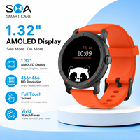 Reloj Inteligente AMOLED Redondo de Fábrica OEM, Reloj Deportivo con Llamadas y Carga Inalámbrica para Compradores Mayoristas