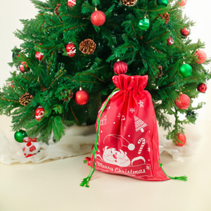 Bolsa de Regalo Navideña Grande de Santa Claus para Empacar Regalos, Fiestas, Celebraciones Familiares y Decoración Festiva - Product Image 5