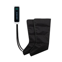 Bottes de massage à compression d'air à brancher, 4 chambres à air, masseur intelligent pour jambes et pieds, améliore la circulation sanguine - Vente chaude