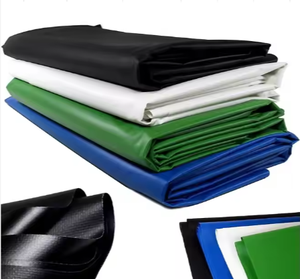 Bâche en PVC ignifuge renforcée avec œillets - Haute densité, certifiée sécurité, convient à l'utilisation sur les chantiers de construction et aux couvertures de camions - Product Image 6