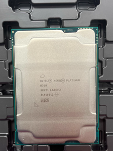 Platinum 8358 <span class=keywords><strong>Processor</strong></span> 2,6 GHz 32-core 48 250W 11,2 GT/s 3200 MT/s 64GB CPU SRKJ1 FCLGA4189 Socket <span class=keywords><strong>Processor</strong></span> - Product Image 1