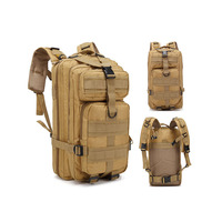 Sac à dos tactique de voyage personnalisé avec logo OEM, pour ordinateur portable, extérieur, unisexe, 25L, polyester, imperméable, tendance