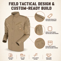 Combinaison tactique KMS, vente en gros OEM, uniforme tactique de haute qualité, style confortable et tendance, vêtements professionnels pour l'extérieur et la randonnée