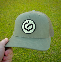 Topi Trucker 6 Panel Berkualitas Tinggi Custom OEM, Logo Patch Kulit, Jaring Berstruktur, Profil Sedang, Bernapas, Karakteristik