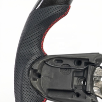 Volant de direction en fibre de carbone véritable à LED avec affichage de la vitesse et du régime moteur pour BMW Mini Cooper F54 F55 F57 F56 2022-2024