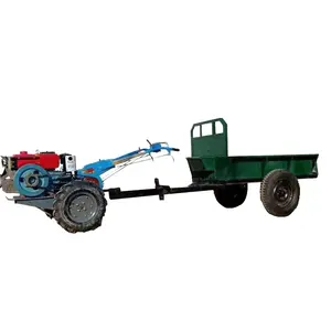 Tarım makinaları ve ekipmanları mini 2 tekerlekli sürücü iki tekerlekli traktör