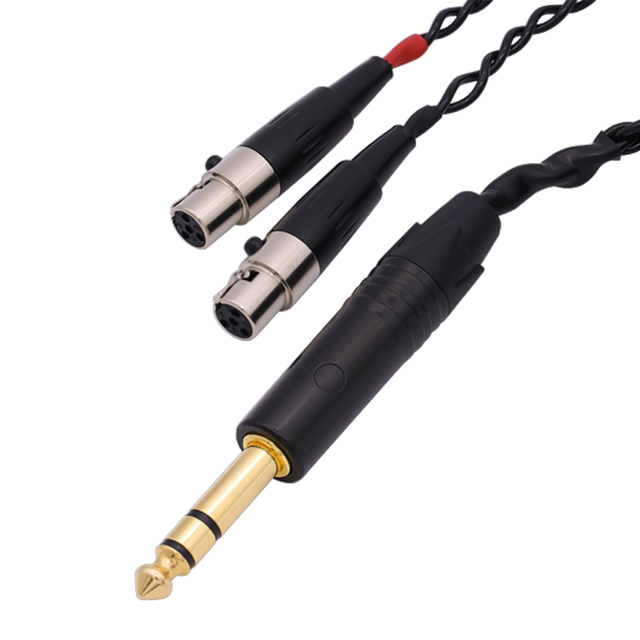 Factory-Made 6.35 mm Stereo to Mini 4 Pin XLR Microphone Cable Excellent PVC Jacket Combination Shielding for Pro Audio Needs