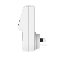 Enchufe Inteligente Digital Wattsave Industrial y Doméstico, 240V 10A, Enchufe Australiano con Autoconexión a Tierra, Programación Diaria/Semanal