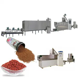 Extruder Floating Fish Feed 1.5 Ton Feed Pellets Machine For Carp Fish Equipment For The Manufacture Of Fish Feed
