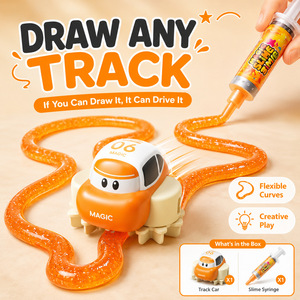 Nuovi Arrivi: Auto Elettrica Mini Slime Creativa Fai-da-te con Tracciato Automatico, Giocattolo Educativo per Bambini - Product Image 1