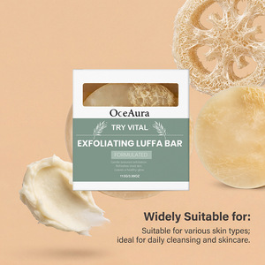 <b>Loofah</b> cleansing soap gently moisturizes and cleanses the body's skin daily soft and smooth skin - Product Image 5