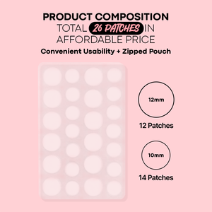 Nolahour rõ ràng tại chỗ Hydrocolloid mụn vá vô hình mụn vá nhanh chóng chữa bệnh thuần chay cho làn da nhạy cảm không thấm nước - Product Image 3