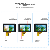 Panel tampilan Lcm layar sentuh kapasitif semua sudut pandang Ips transmitter Lcd ukuran kustom untuk Medis