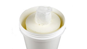 KILINE Lingettes <span class=keywords><strong>tout</strong></span> usage Essuie-glace à sec Airlaid Paper Rool 100% Fluff Pulp tissu dans des seaux serviette de nettoyage en papier sans poussière - Product Image 2