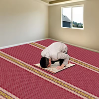 3D Visual Effect Deeply Dye 100% Nylon6 for Mosque Masjid Muslim Payer Runner Rug Carpet