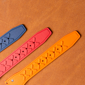 Bracelet de montre Jettda en caoutchouc FKM respirant et élastique, style pilote, 20 mm 22 mm, bracelet de plongée avec boucle en acier inoxydable 304/316 - Product Image 6