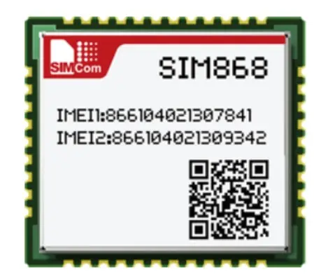 Thành phần điện tử GPS module sim868
