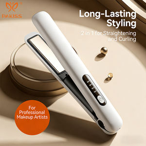Lisseur et boucleur sans fil 2-en-1 PAKISS, lisseur de cheveux rechargeable par USB - Product Image 4