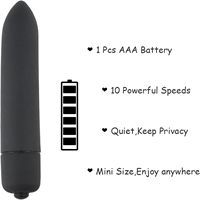 Laagste prijs 10-speed bullet vibrator draagbare mini bullet vibrator pen G-spot clitoris vrouwelijke vagina stimulatie voor vrouwen