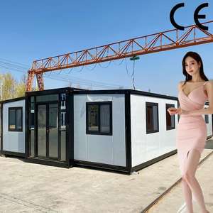 Casas pequeñas de contenedor dúplex prefabricado Casa pequeña Casa prefabricada de lujo Villa - Product Image 1