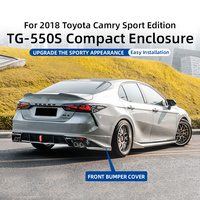 Kit carrosserie sport pour Toyota Camry 8ème génération 2018, accessoires extérieurs avec lèvre de pare-chocs avant, jupes latérales et diffuseur arrière – Vente en gros