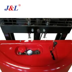 JULI ISO forklift yarı elektrikli istifleyici kendini yükleme taşınabilir forklift elektrikli istifleyici 2t özelleştirilmiş