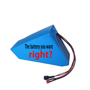 베스트셀러 72V 40Ah/50Ah 고용량 삼각형 배터리 팩, BMS 및 블루투스 기능 탑재, 전기 자전거에 적합 - Product Image 1