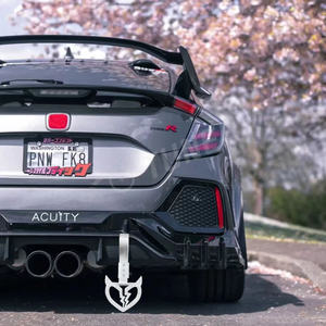 Anillo Decorativo para el Interior del Automóvil, con Forma de Corazón Roto, Estilo Burbuja de Cristal, para el Volante, Colgante Decorativo para el Parachoques Trasero, Correa de Nailon, Anillo de Advertencia - Product Image 5