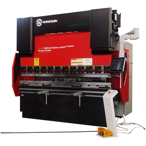 Pressa Piegatrice Idraulica CNC Ibrida RONGWIN WF67K-M 80T/2500 a 8+1 Assi con Nuovo Sistema <span class=keywords><strong>ESA</strong></span> S860 - Product Image 3