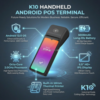 Dispositivo de Pago de Boletos Móvil de Alta Velocidad, Máquina POS Inteligente (TK10), Escáner 4G/WiFi/Bluetooth/NFC USB, Android 13, 2GB de RAM, 16GB