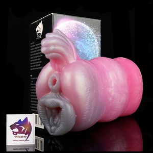 เครื่องช่วยสำเร็จความใคร่ชาย YOCY Fantasy Pussy รูปทรงอวัยวะเพศหญิงมอนสเตอร์ พร้อมหน้าอก ช่องคลอดสัตว์ ช่องคลอดซิลิโคนสำหรับผู้ชาย - Product Image 5