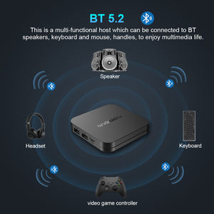 Boîtier TV Android 14 Topleo i96 8K HDR avec double WiFi, lecteur multimédia en streaming, décodeur intelligent 4K mini Android TV Box - Product Image 6