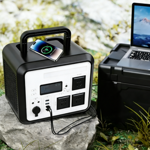 Sistema de Energía Solar Portátil con Batería LiFePO4 de Diseño Moderno, Sistema de Almacenamiento de Energía de 1200W 1500W, Estación de Energía Solar - Product Image 1