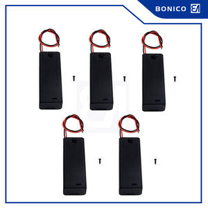 재고 있음 1x <span class=keywords><strong>AA</strong></span> 15cm 배터리 홀더 커버 및 스위치 <span class=keywords><strong>AA</strong></span> 배터리 케이스 - Product Image 2