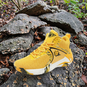 Men's Lace-up Lightweight Shock-absorbing <b>Rebounding</b> Shoes Spring/Summer/Autumn Use Concrete Floors Fashion Trend Practical - Product Image 3