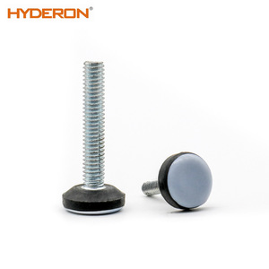 Hyderon <b>Adjustable</b> Feet Rubber Round Base For <b>Table</b> Chair Furniture <b>Legs</b> Easy Installation - Product Image 5
