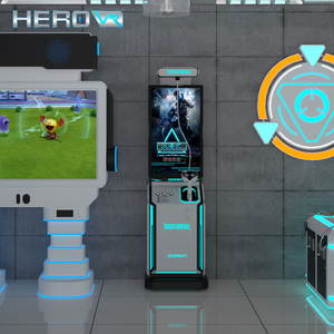 Simulatore di tiro VR interattivo HEROVR, macchina da gioco arcade per bambini e ragazzi, per centri di intrattenimento giovanile - Product Image 4