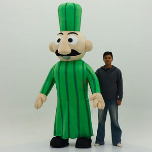 Disfraz Inflable con Forma de Cactus Verde <span class=keywords><strong>para</strong></span> <span class=keywords><strong>Eventos</strong></span>, <span class=keywords><strong>Alquiler</strong></span>, 2.2m 2.6m, Efecto Caminante, Disfraz Inflable de Cactus <span class=keywords><strong>para</strong></span> Adultos - Product Image 3