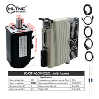 Kit de servomoteur T3D-L20A avec frein, 400W, 750W, 1000W, pour machine de tournage CNC, machine de fraisage, automatisation, livraison gratuite au Brésil
