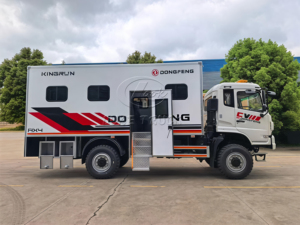 รถบรรทุกเวิร์คช็อปเคลื่อนที่คุณภาพสูง DONGFENG 4x4 รถบริการซ่อมบำรุงเคลื่อนที่ภาคสนาม - Product Image 2