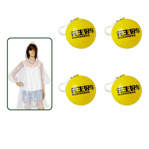 Impermeables Desechables Portátiles <span class=keywords><strong>de</strong></span> Emergencia, Ponchos <span class=keywords><strong>de</strong></span> <span class=keywords><strong>Lluvia</strong></span> con Capucha y Estuche Redondo Adherible - Product Image 6