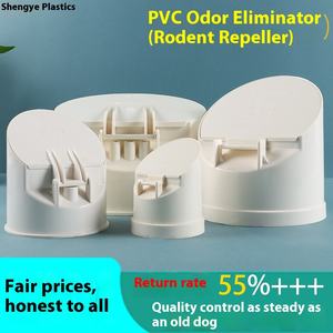 Accesorios de Tubería de Drenaje de <span class=keywords><strong>PVC</strong></span> de Superficie Lisa, Anti-Olor, Revestimiento para Aguas Residuales, Válvula Desodorante de 50, 75, 110, 160, Cubierta Anti-Mosquitos, Ratas y Serpientes - Product Image 3