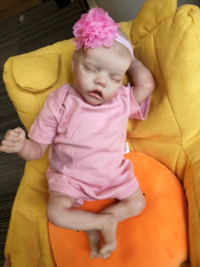 Kit de Muñeca <span class=keywords><strong>Reborn</strong></span> de 18 Pulgadas, Gemelos, Moldes, Vinilo Suave al Tacto, Pintada, Muñeca Recién Nacida, Mini Juguete Suave con Ropa Intercambiable - Product Image 2