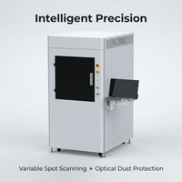 Imprimante 3D grand format à résine, résolution 0,006 mm, base en marbre, système de numérisation laser variable