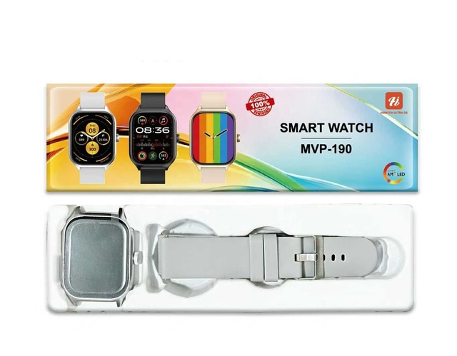 New Arrival MVP-190 Touch Screen Custom Dial Smart Watch BT Call Ladies Fitness Waterproof Android Reloj Smartwatch MVP190