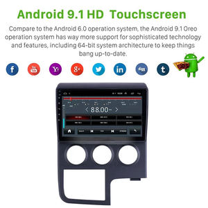 Vente en gros de lecteurs multimédias Android Auto, GPS, DVD, CarPlay, autoradios pour Toyota Hiace 2019-2022 - Product Image 5