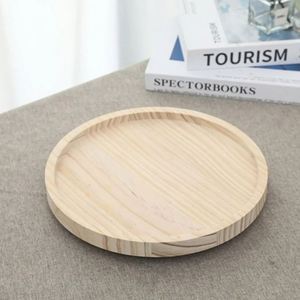 Sofa Tray Table Wooden Fruit Snacks <b>Plate</b> Household Clip-On <b>Racks</b> Bamboo Clip on Side Table Home Organization Storage Tools - Product Image 3