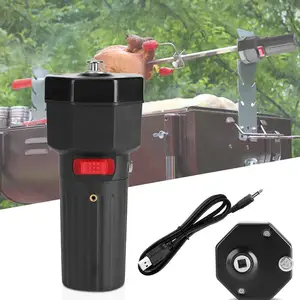 Motor de parrilla de barbacoa para acampada al aire libre, 5V, giratorio, brocheta de Kebab, Motor pequeño para barbacoa